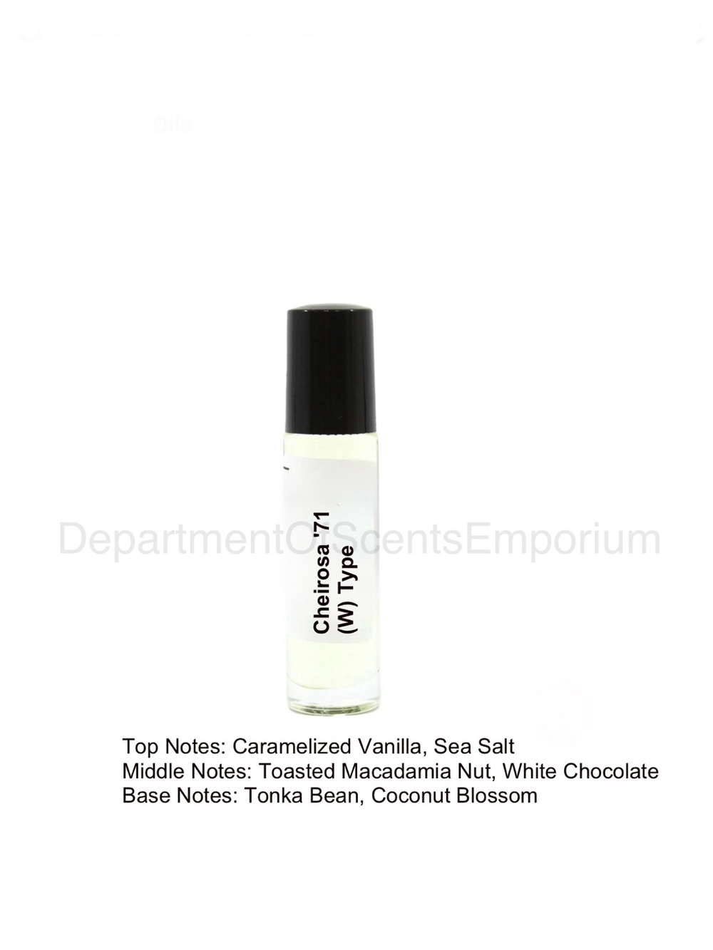 Cheirosa '71 (W) Type 1/3 Oz Fragrance Oil